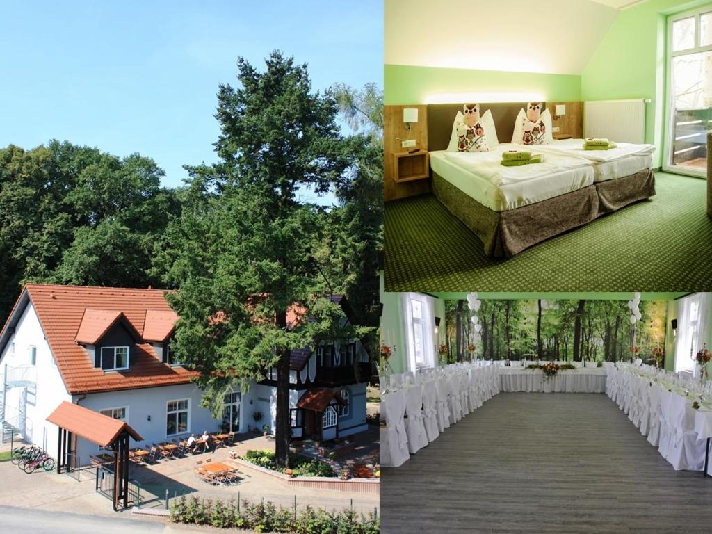 Hotel Zur Waldhufe Doberlug-Kirchhain Kültér fotó
